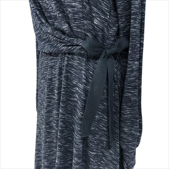 ANTHROPOLOGIE SATURDAY SUNDAY Nova Spacedye Jersey Wrap Long-Sleeve Dress Size M - Picture 3 of 9